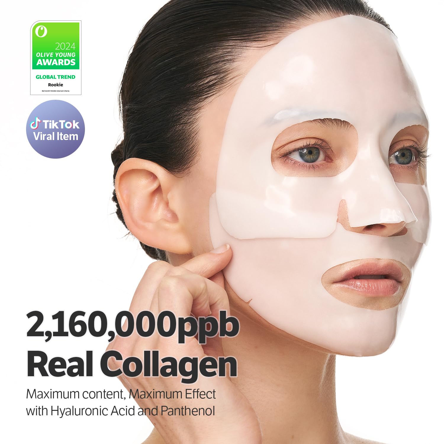 Composición de SUNGBOON EDITOR con 2.160.000 ppb de colágeno de bajo peso molecular