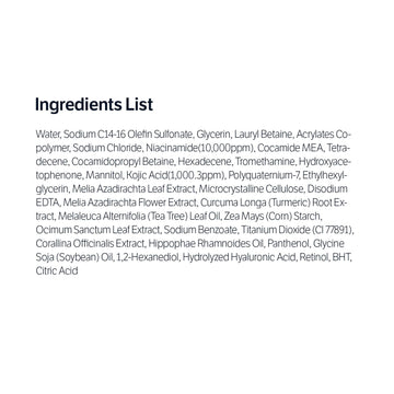 SUNGBOON EDITOR Kojic Turmeric Cleanser, opción vegana sin crueldad para pieles.