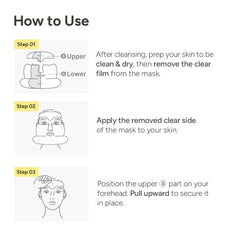 SUNGBOON EDITOR malla hexagonal adaptándose a formas de rostro para ajuste cómodo