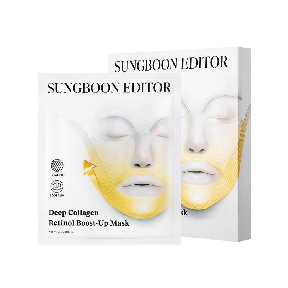 SUNGBOON EDITOR mascarilla colágeno retinol para piel más firme y suave