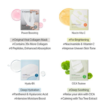 SUNGBOON EDITOR rutina nocturna con mascarilla de fácil aplicación