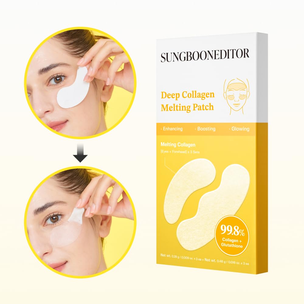 Rutina de ojos SUNGBOON EDITOR, complemento para cuidado diario.