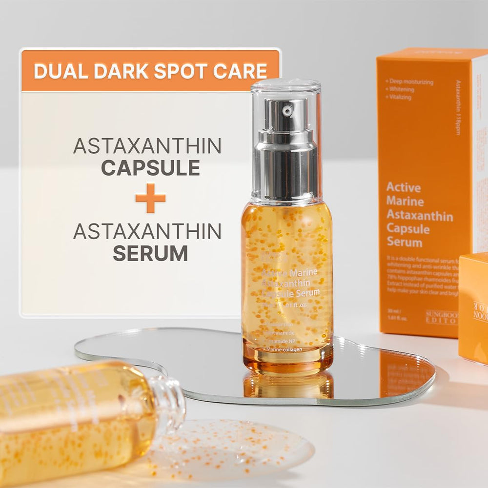 SUNGBOON EDITOR: cápsula de doble capa para entrega suave de ingredientes.