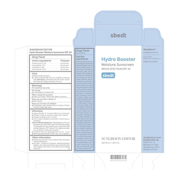 SUNGBOON EDITOR Transparent finish gives a natural glow without heaviness.