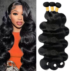 Sungirl extensiones onda cuerpo para 18-20-22 pulgadas, aspecto natural y duradero.