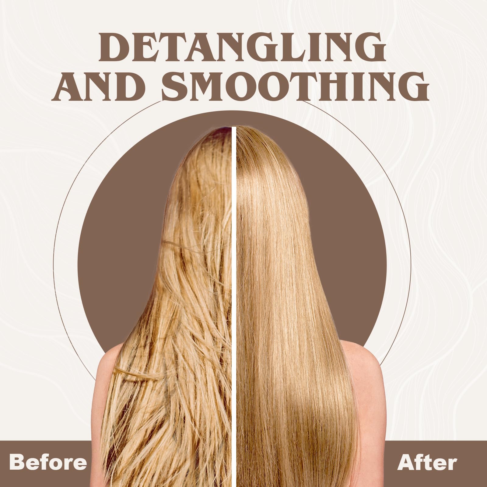 SunHer cepillo mini con puntas de nailon: desenreda sin tirones y deja el cabello suave.