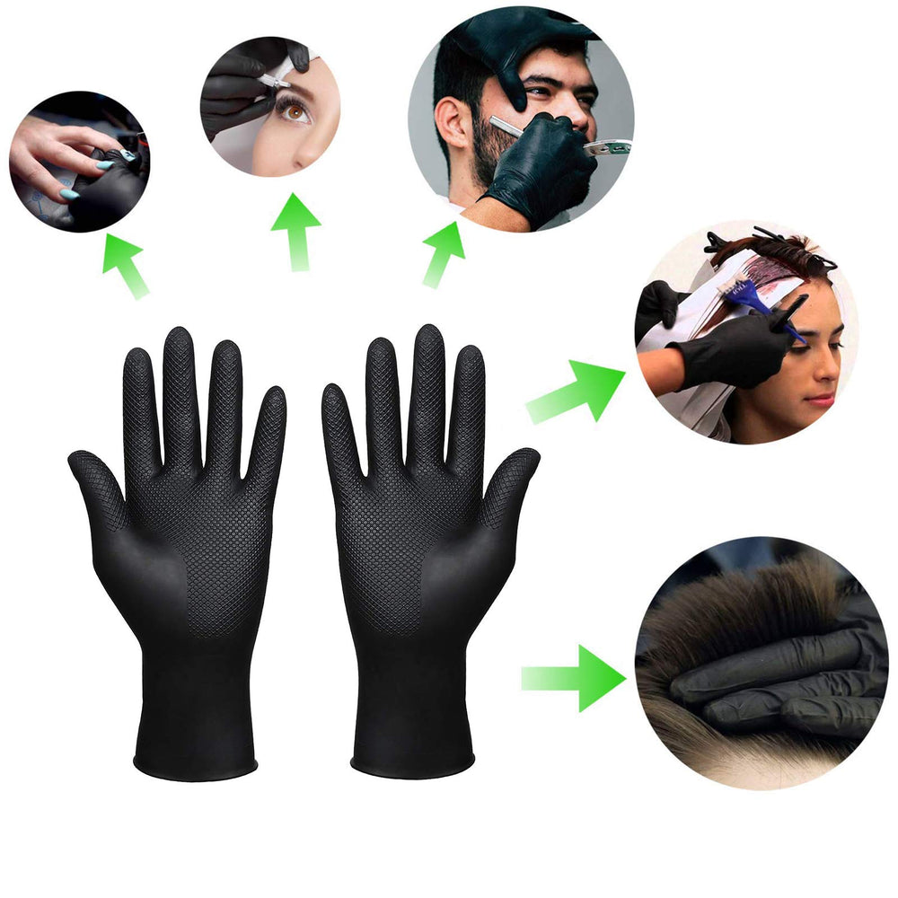 Guantes de caucho SUNHHX, duraderos y cómodos para usos profesionales.
