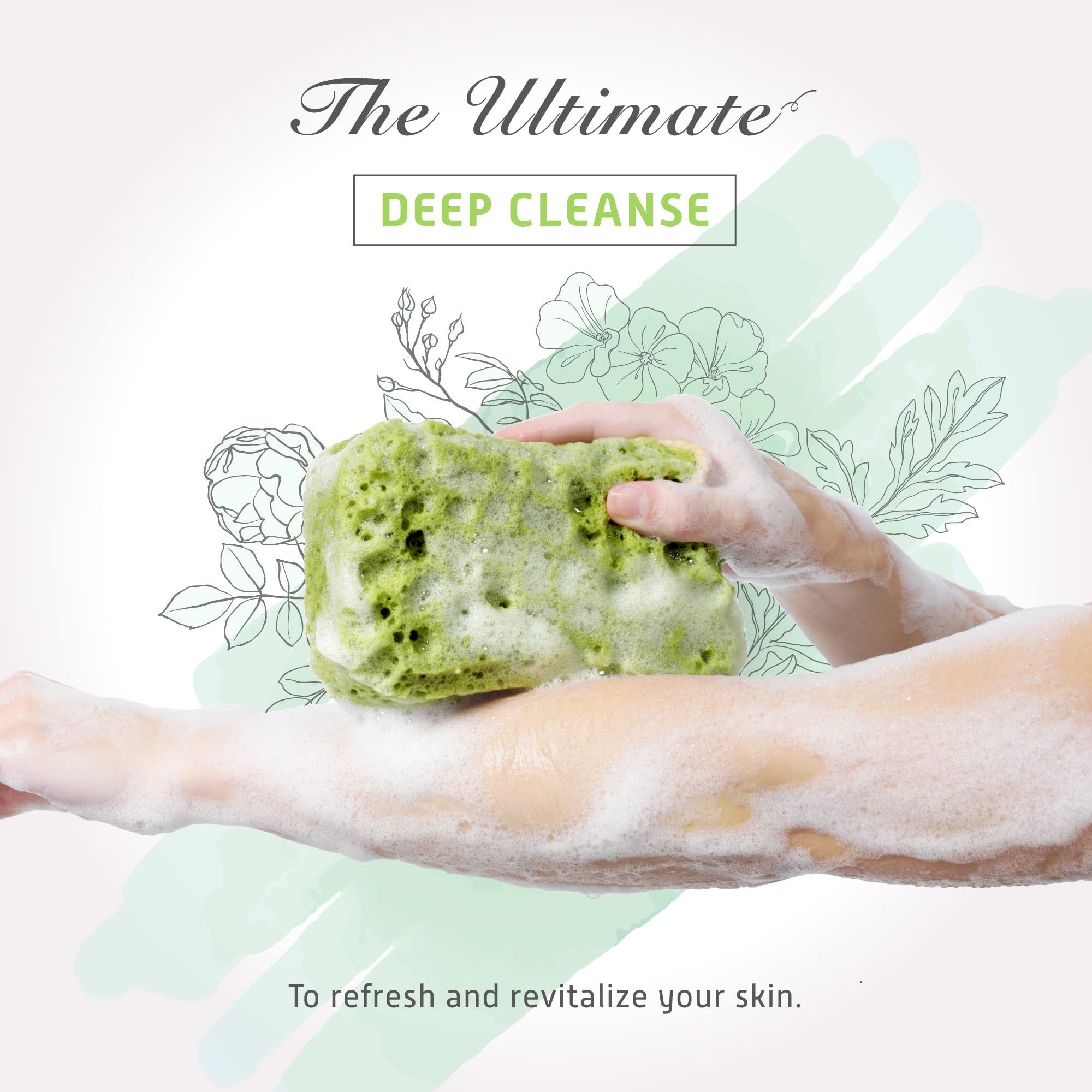 Sunlite Spongentle, superficie texturizada para exfoliación profunda.