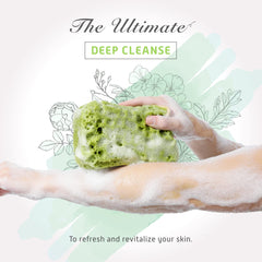 Sunlite Spongentle, superficie texturizada para exfoliación profunda.