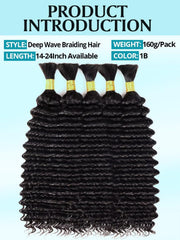 sunngirl pelo rizado virgin brasileño, 5 paquetes, ideal para volumen