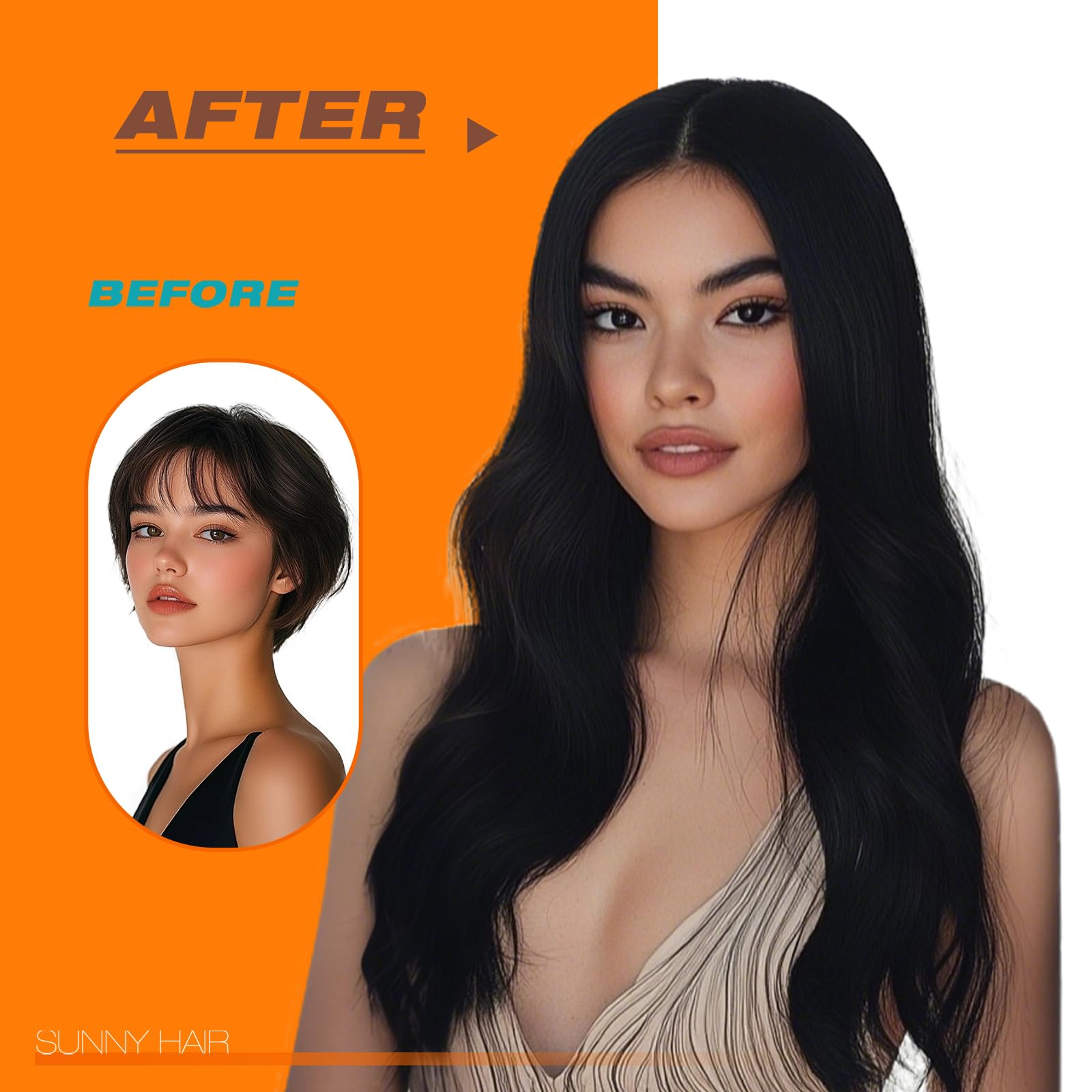 Sunny Hair estilo flexible para coletas y recogidos