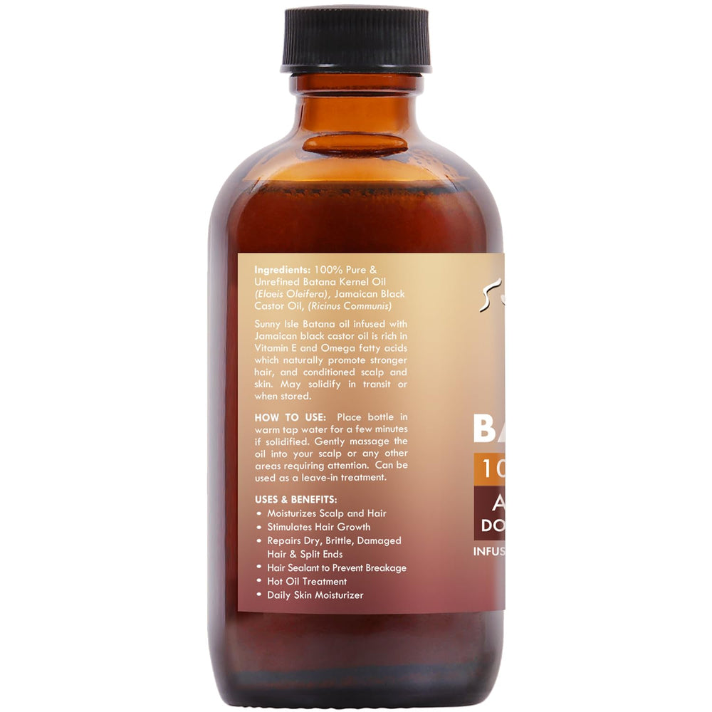 Sunny Isle Batana Oil, uso recomendado para cabello rizado y tratado