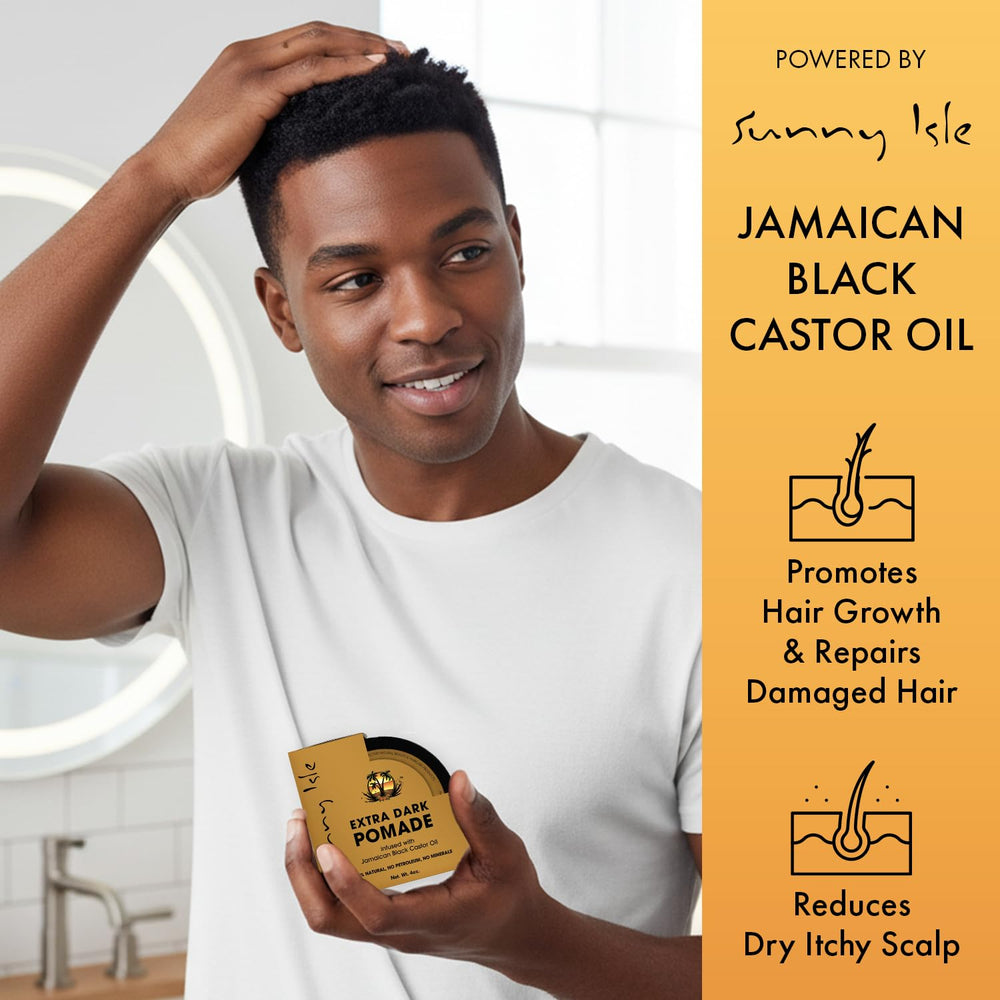 Sunny Isle pomada, textura cremosa facilita peinado y control del frizz.