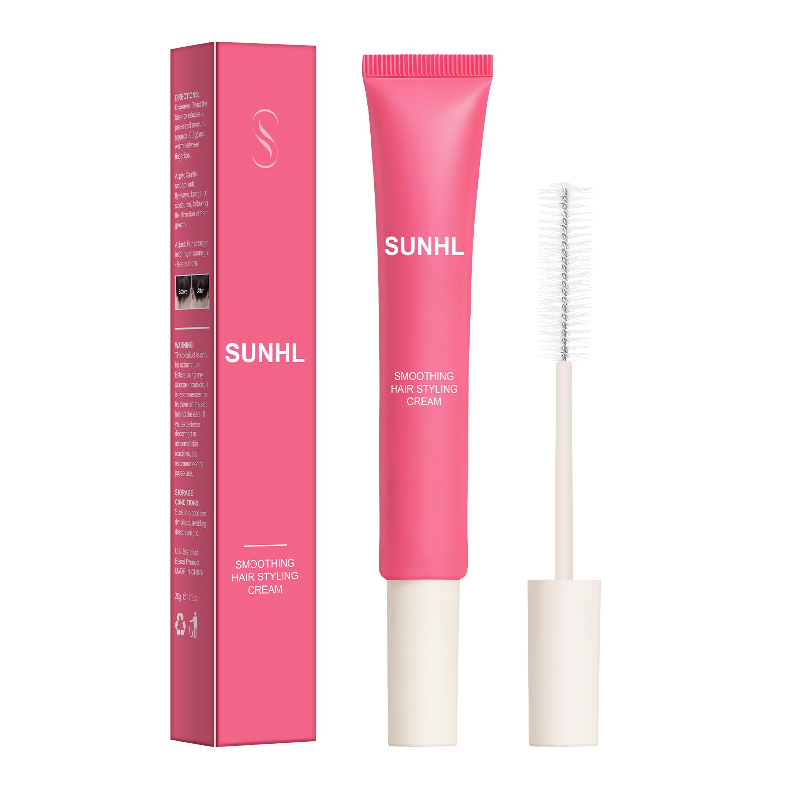 Sunnyholiday crema estilizante con bote y aplicador para un peinado rápido