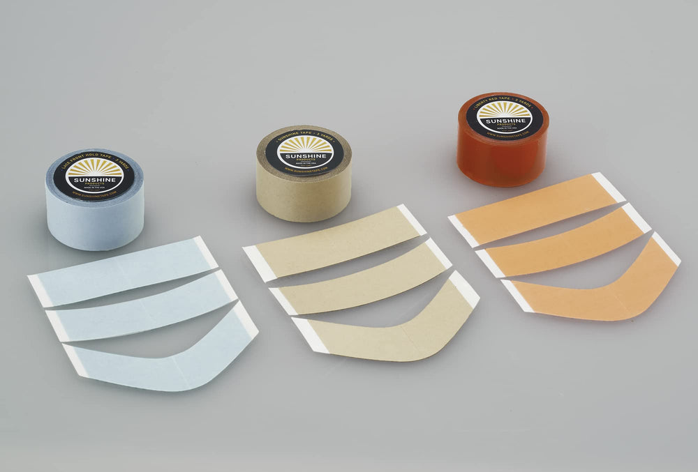 Sunshine Tape: adhesivo sin olor, limpieza más sencilla al retirar.