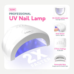 SUNUV capa-base-uñas: mejor adherencia y acabado suave.