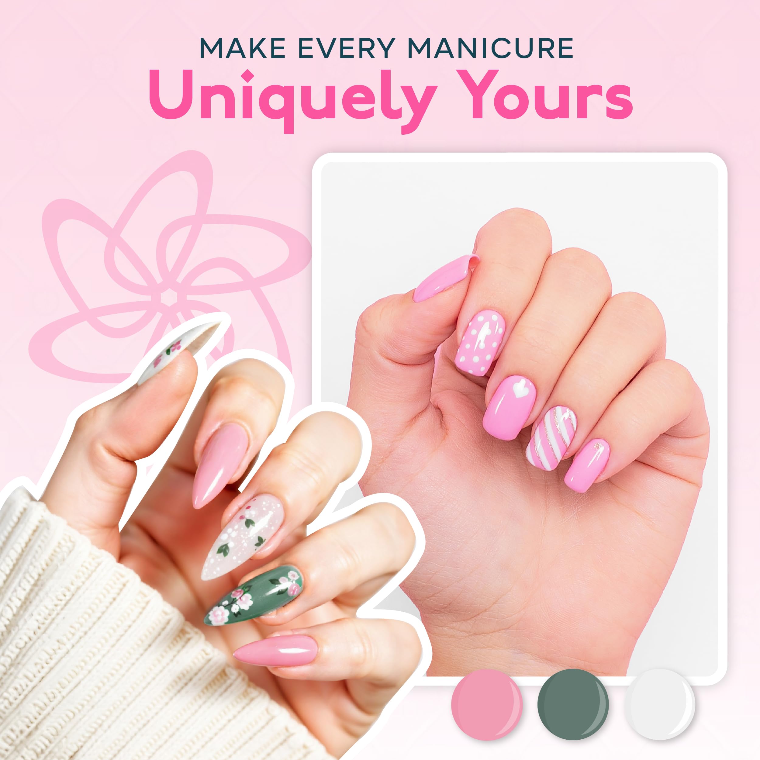 SUNUV esmalte gel plateado con glitter para brillo.