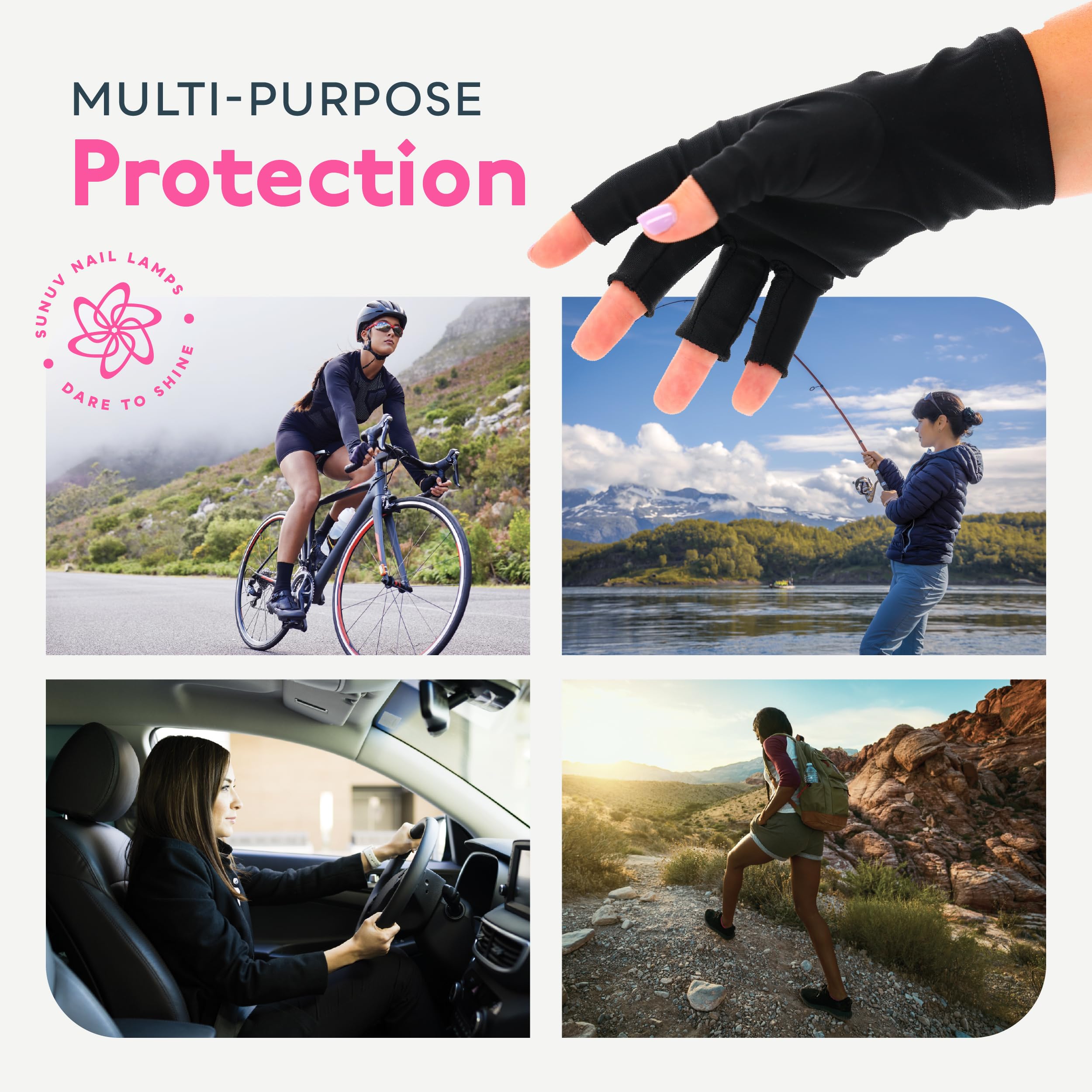 SUNUV guantes para uso en casa con ajuste cómodo