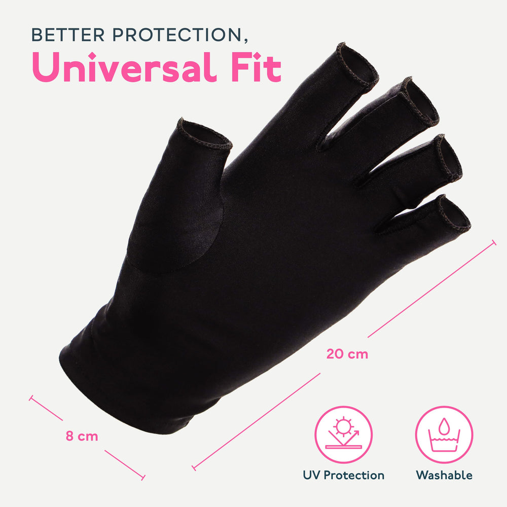 SUNUV guantes con tecnología LED y protección UV para comodidad