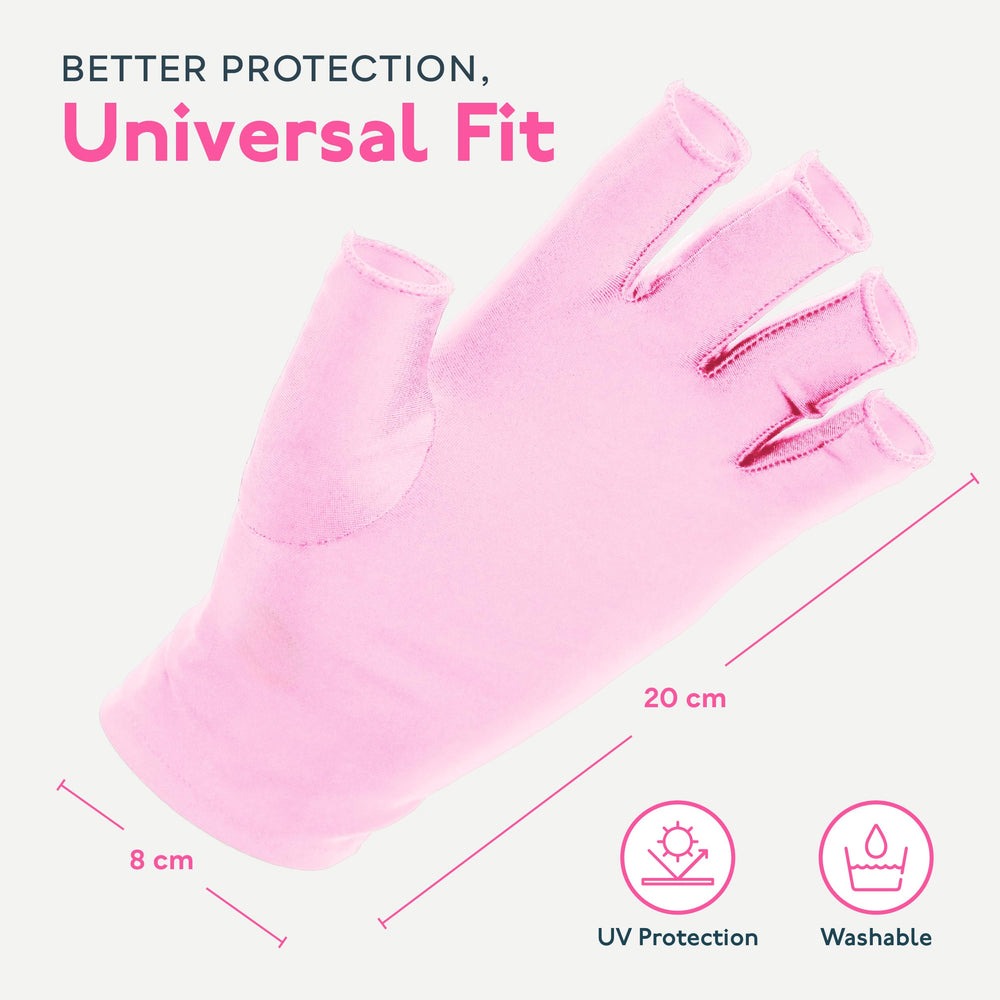 SUNUV guantes UV diseño profesional con dedos libres para mayor maniobrabilidad
