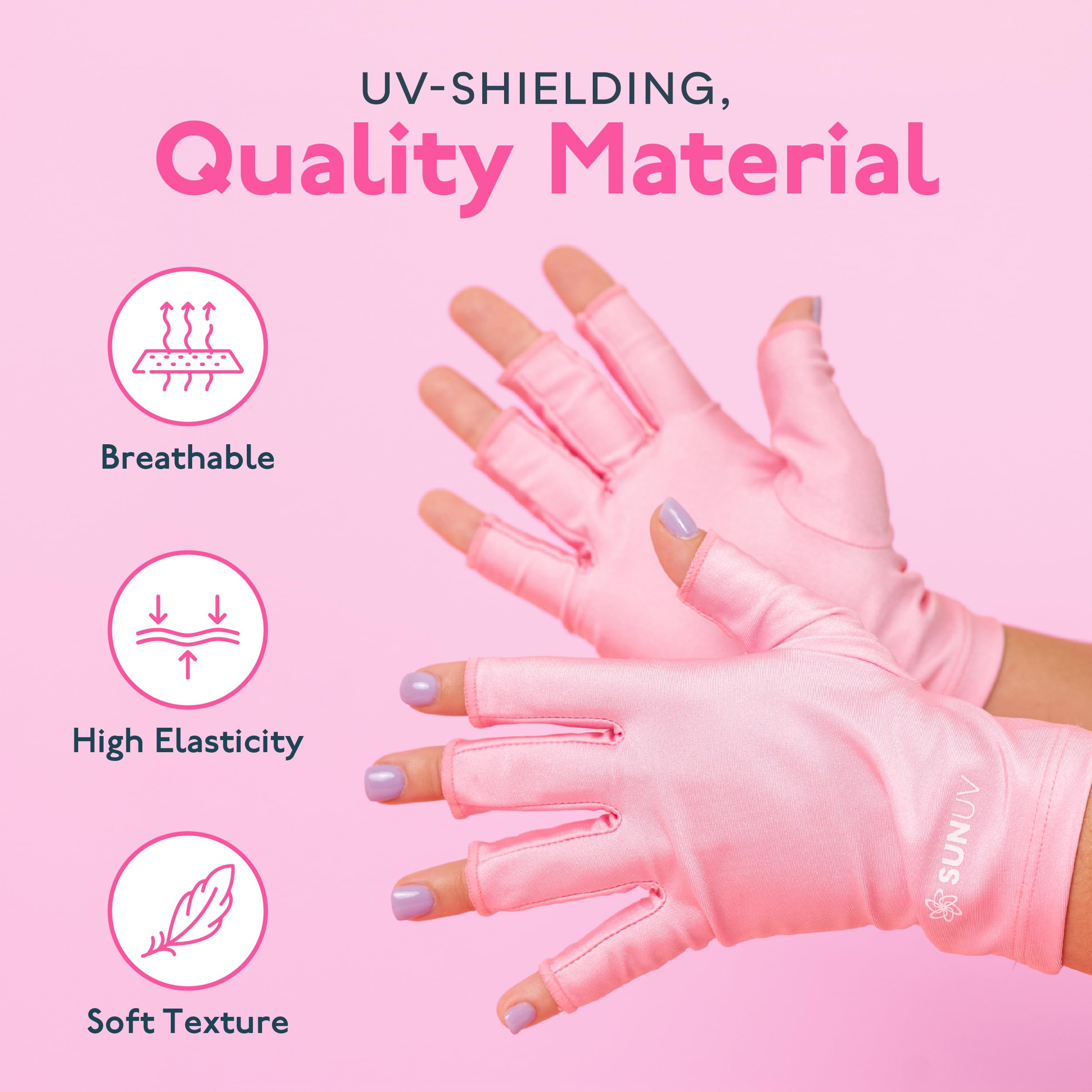 SUNUV guantes UV estilo y protección para actividades al aire libre