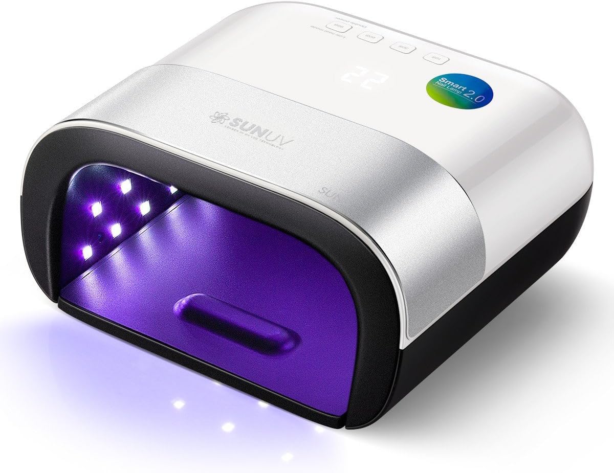 SUNUV SUN3, lámpara UV-LED para curar uñas gel en casa y salón.