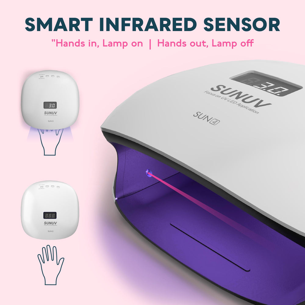 Seguridad para piel y ojos con iluminación suave SUNUV SUN4