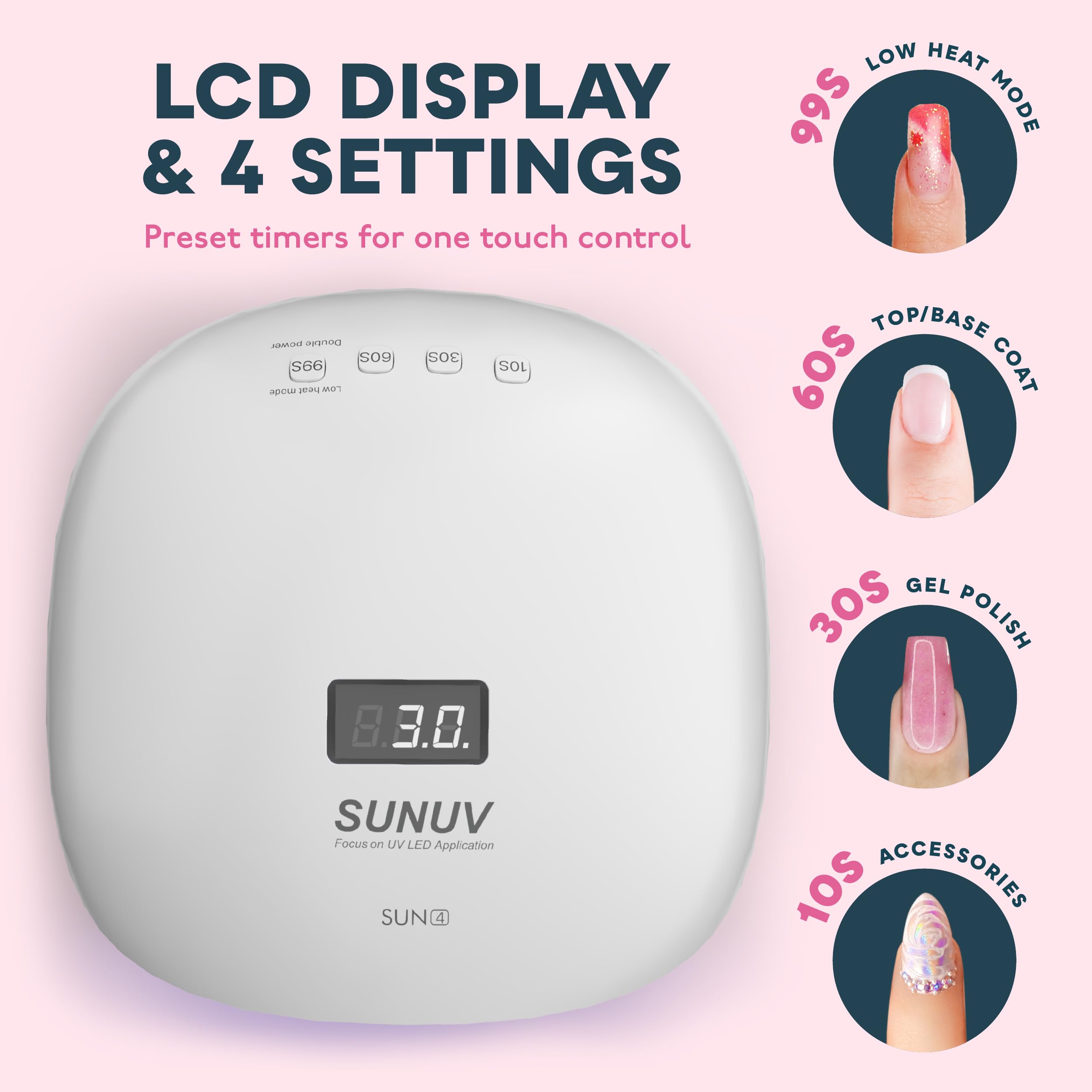Sensor automático de SUNUV SUN4 activa la luz al acercar la mano