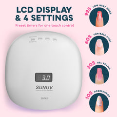 Sensor automático de SUNUV SUN4 activa la luz al acercar la mano