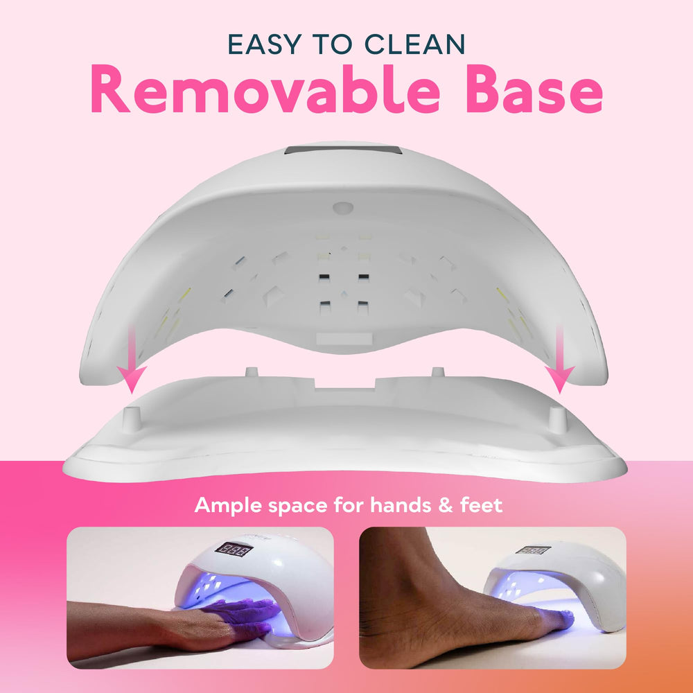 SUNUV SUN5 cuatro ajustes de temporizador para geles diversos