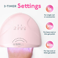 SUNUV SUNone: temporizadores de 3 minutos, ideal para sesiones rápidas.