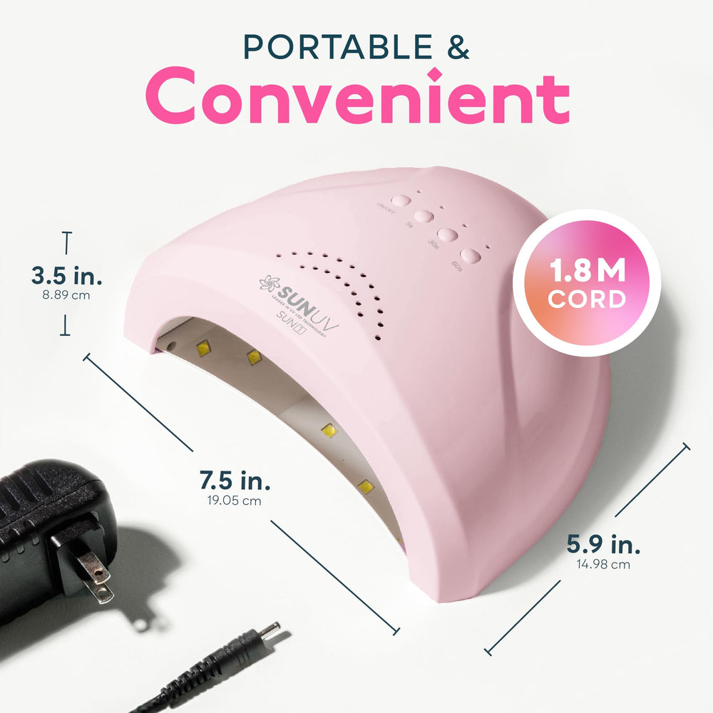 SUNUV SUNone: diseño rosa elegante para salones y uso doméstico.
