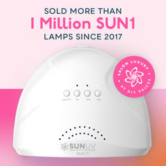 SUNUV SUNone White lámpara-uv para uso doméstico, manicura eficiente.