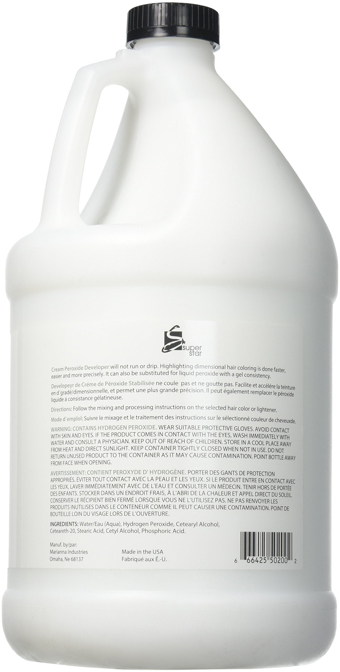 Super Star revelador crema aplicación precisa para coloración dimensional.
