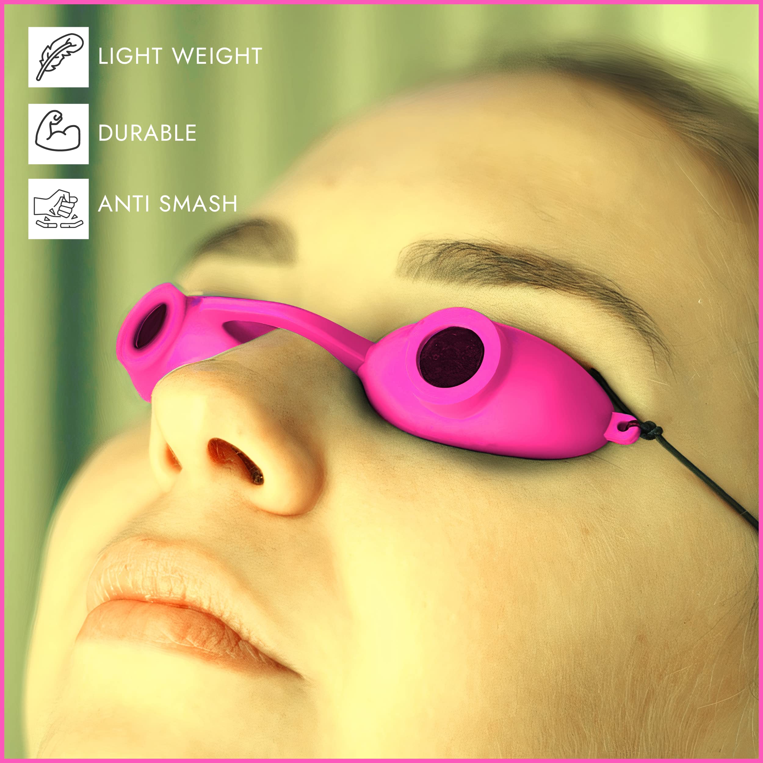 Correa elástica de Super Sunnies para un ajuste seguro.