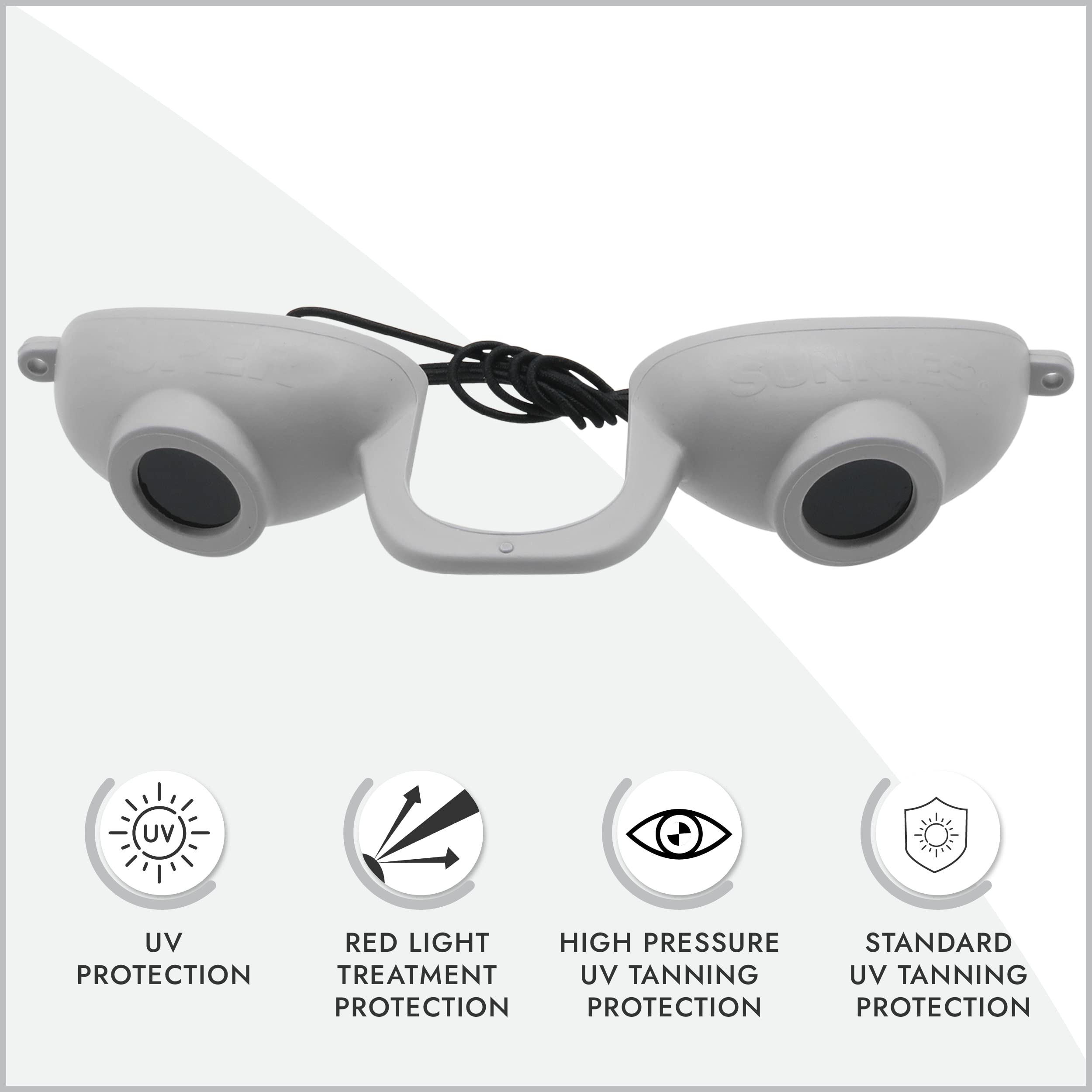Correa ajustable para un ajuste seguro en las gafas EVO Flex.