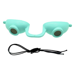 Super Sunnies EVO Flex: protección ocular para cabinas de bronceado en turquesa