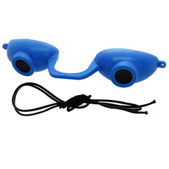 Gafas Super Sunnies Evo para bronceado en cabina, protección ocular cómoda.