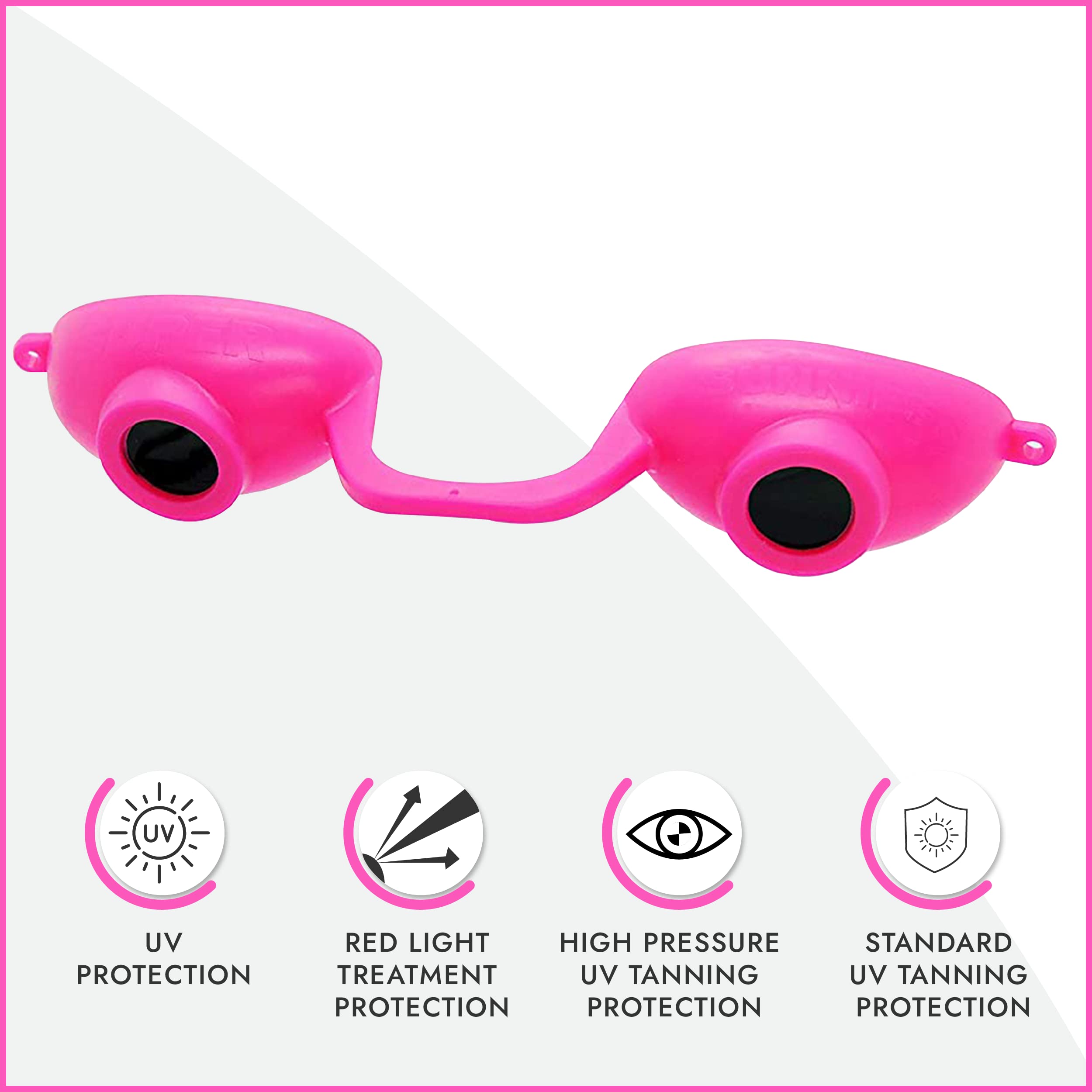 Gafas Super Sunnies Evo para terapia de luz roja, protección ocular.
