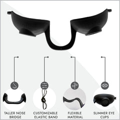 Super Sunnies Flex para terapia de luz roja facilita sesiones cómodas