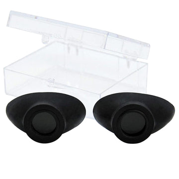 Super Sunnies Slim Flex vista frontal, protección ocular para bronceado cómodo