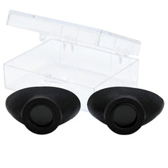 Super Sunnies Slim Flex vista frontal, protección ocular para bronceado cómodo