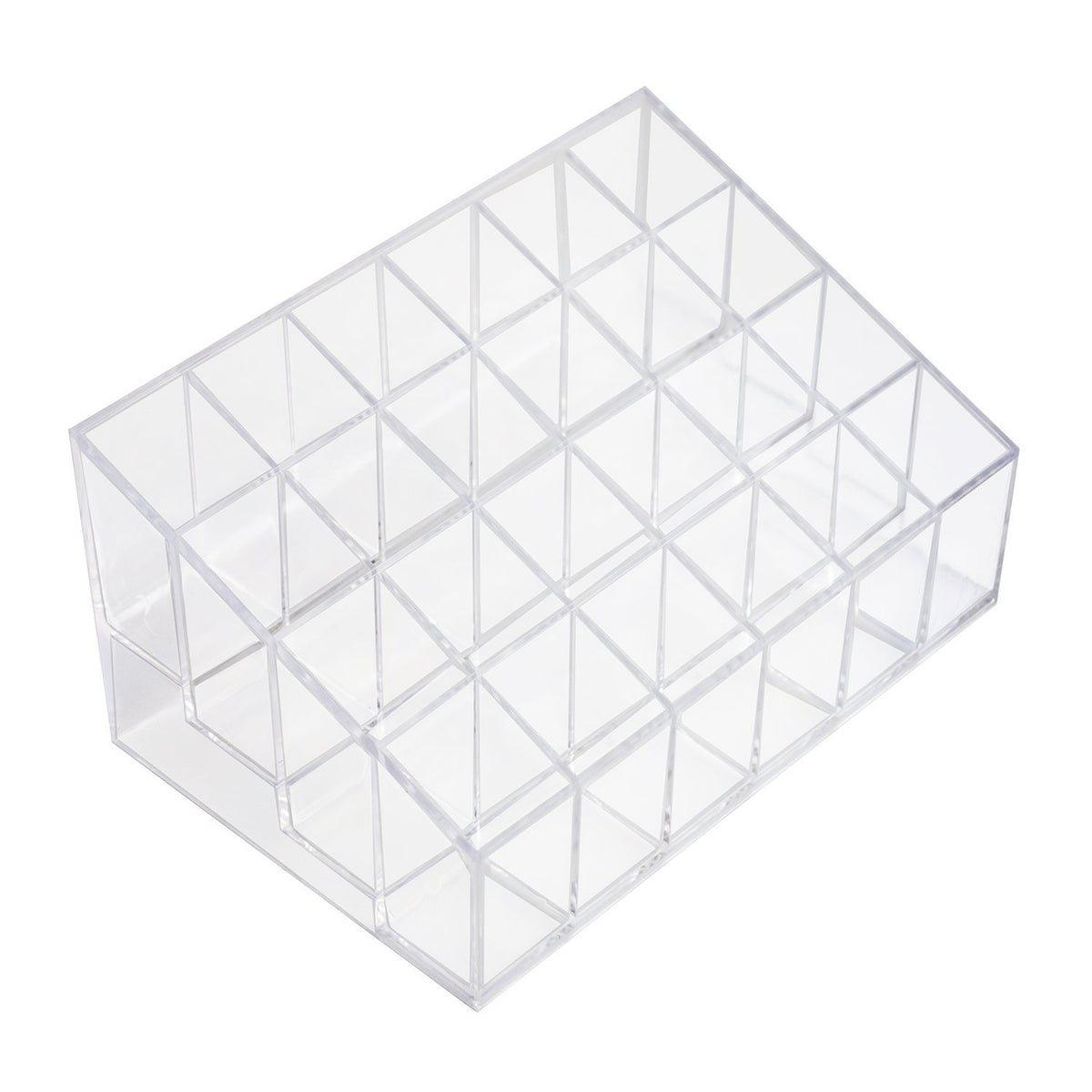 Super Z Outlet organizador transparente para labiales; acceso rápido y orden en tocador