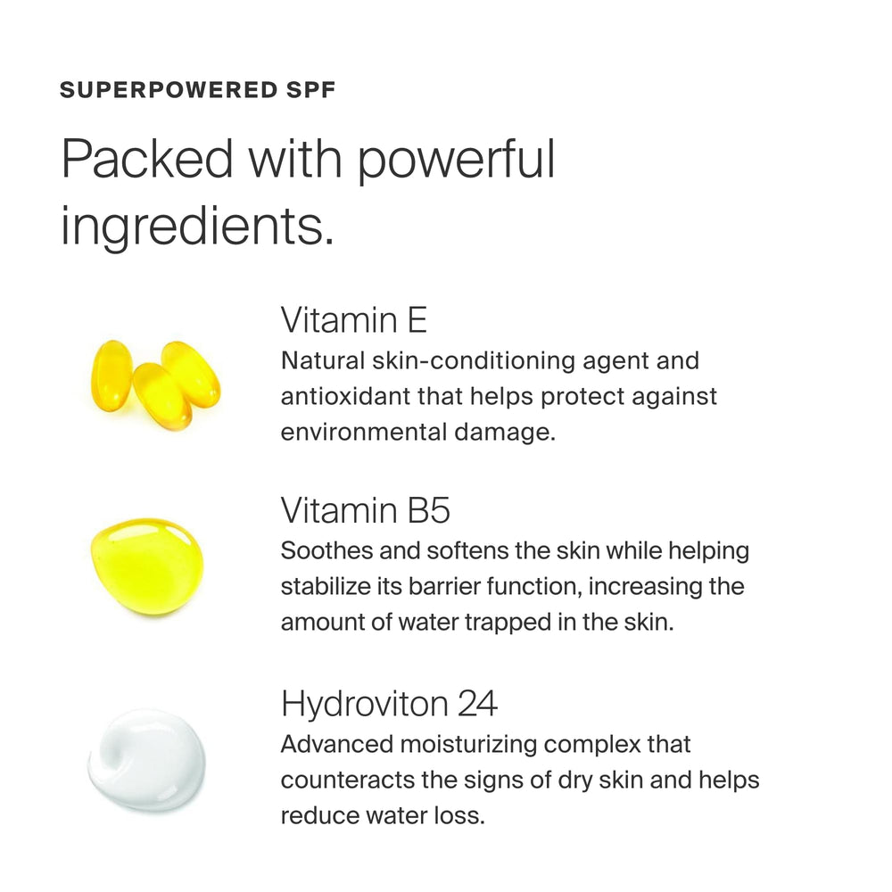 Supergoop City Serum, antioxidantes con vitamina E y B5 para cuidar la piel.