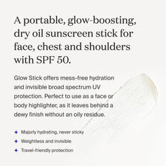 Supergoop! Glow Stick en envase compacto, práctico para viaje