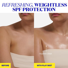 Angle diffusion Supergoop Play: diffusion efficace pour une couverture uniforme.