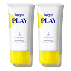 PLAY Everyday Lotion SPF 50, botella visible y protección diaria para piel.