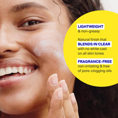 Supergoop PLAY textura ligera SPF50, se absorbe sin dejar grasa.