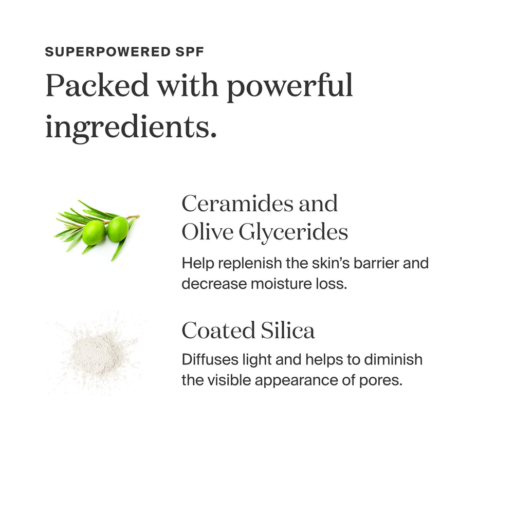 Supergoop Textura suave de polvo mineral que fija maquillaje