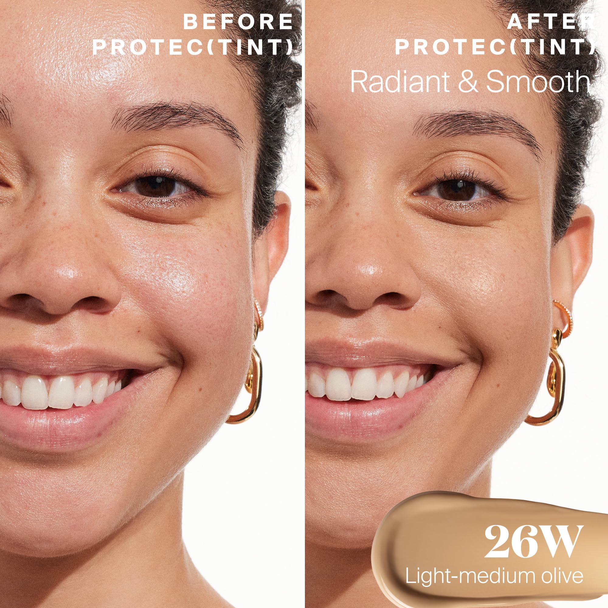 Protec(tint) de Supergoop aplica con brocha para mayor cobertura.